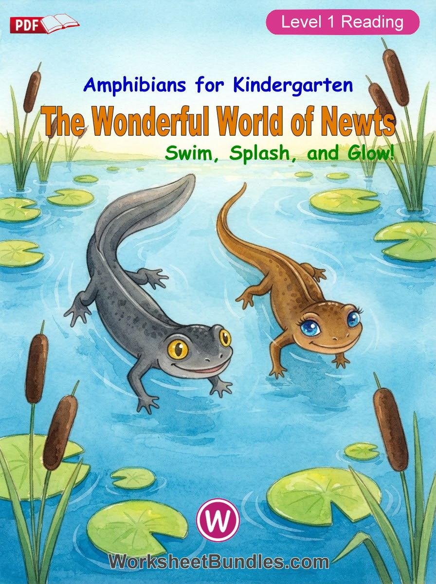 Swim, Splash, and Glow! The Wonderful World of Newts